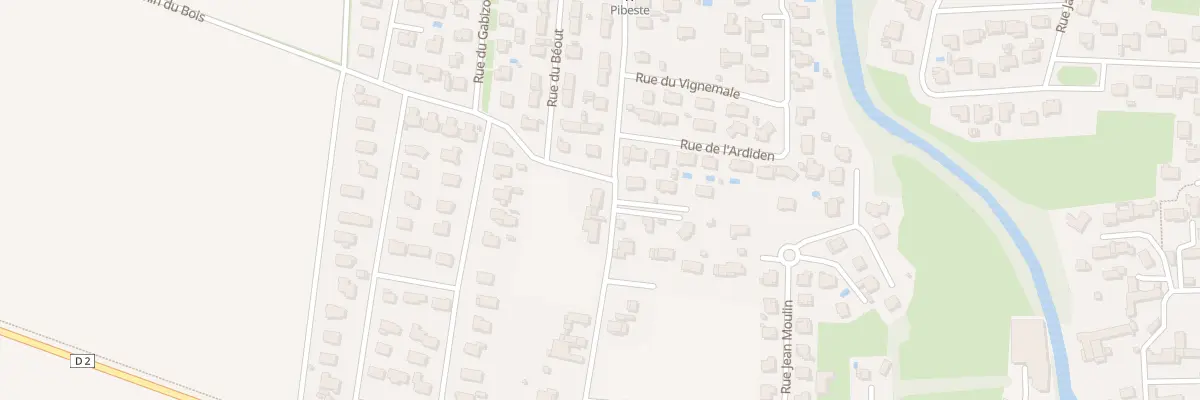 Plan du 17 Rue du Pic du Midi à Bordères-sur-l’Échez