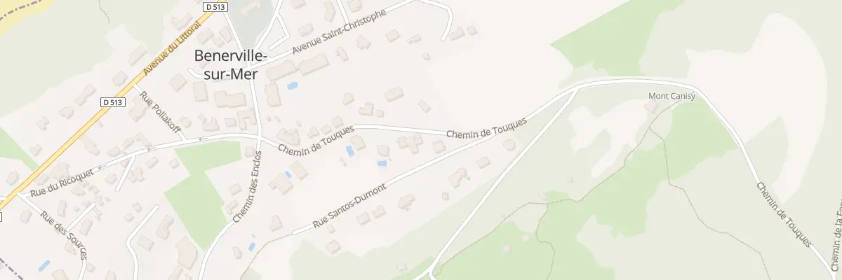 Plan du 16 Che de Touques à Benerville-sur-Mer