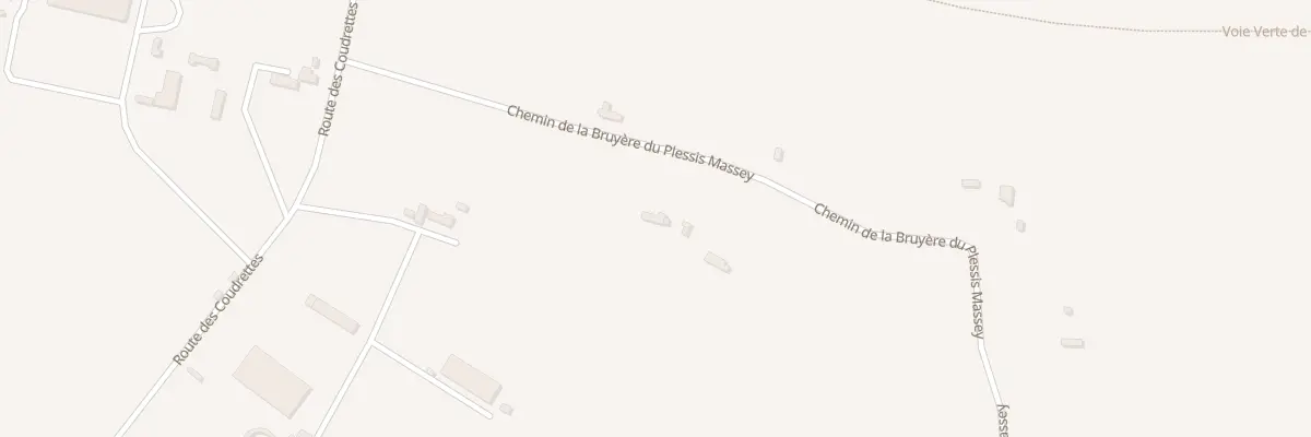 Plan du 825 Che Bruyere du Plessis Massey à Mézidon Vallée d’Auge