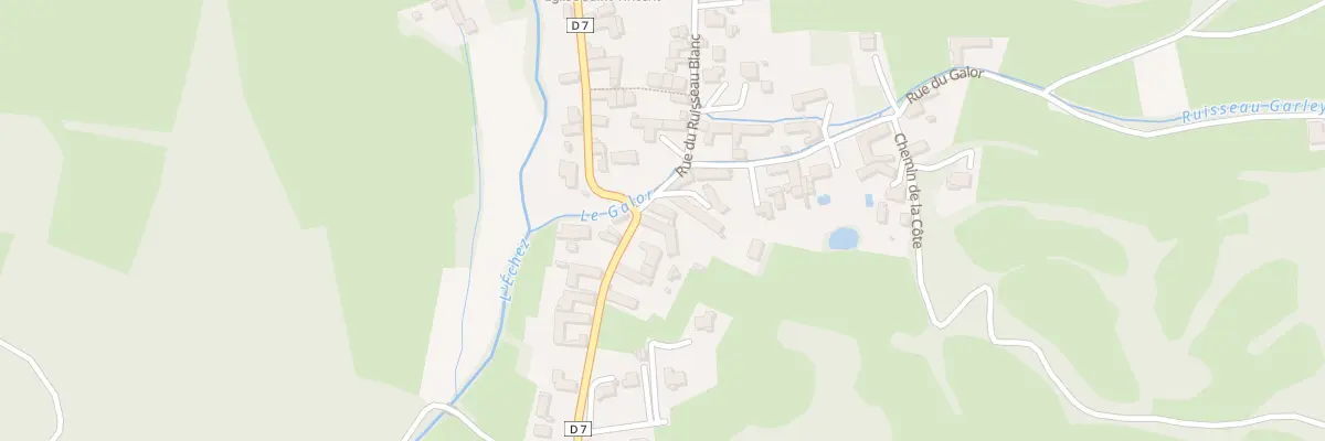 Plan du 2 Rue du Galor à Orincles