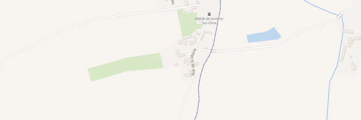 Plan du 7 Rue de la Mairie à Juvigny-sur-Orne