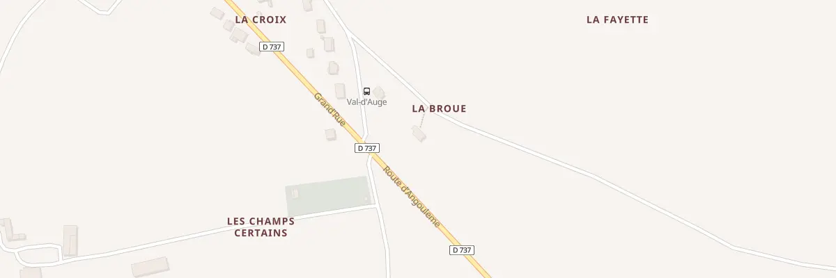 Plan du 1 Che de Fouilloux à La Chapelle