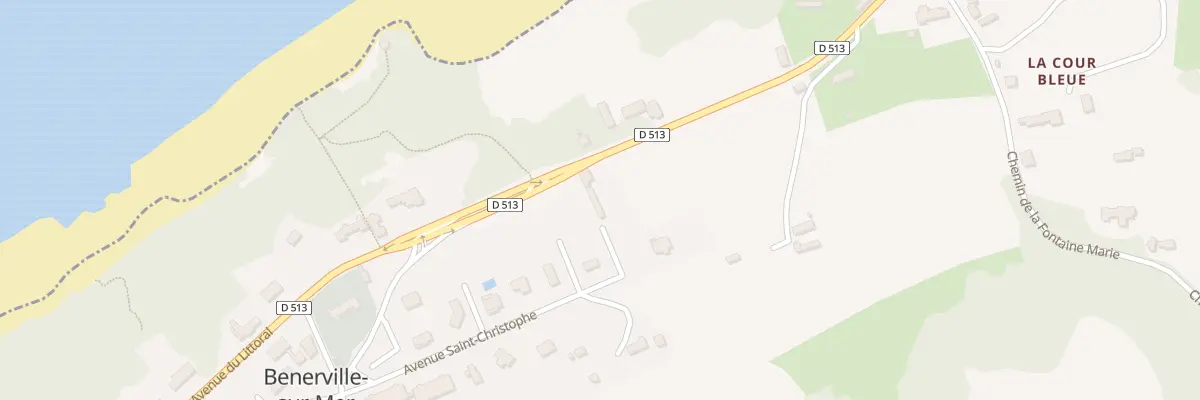 Plan du 87 Av du Littoral à Benerville-sur-Mer