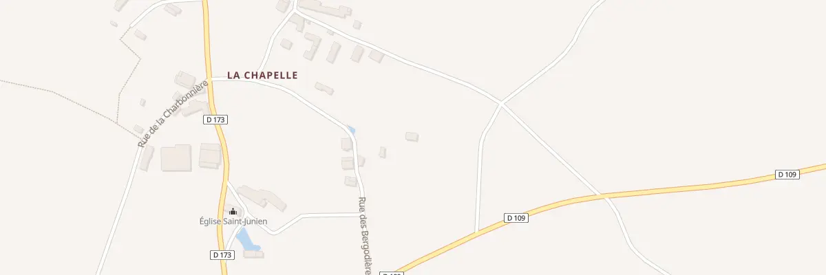 Plan du 3 Rue des Bergodières à La Chapelle-Pouilloux