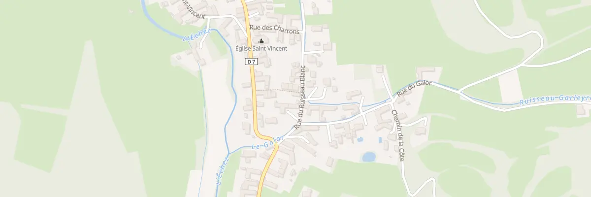 Plan du 9 Rue du Ruisseau Blanc à Orincles