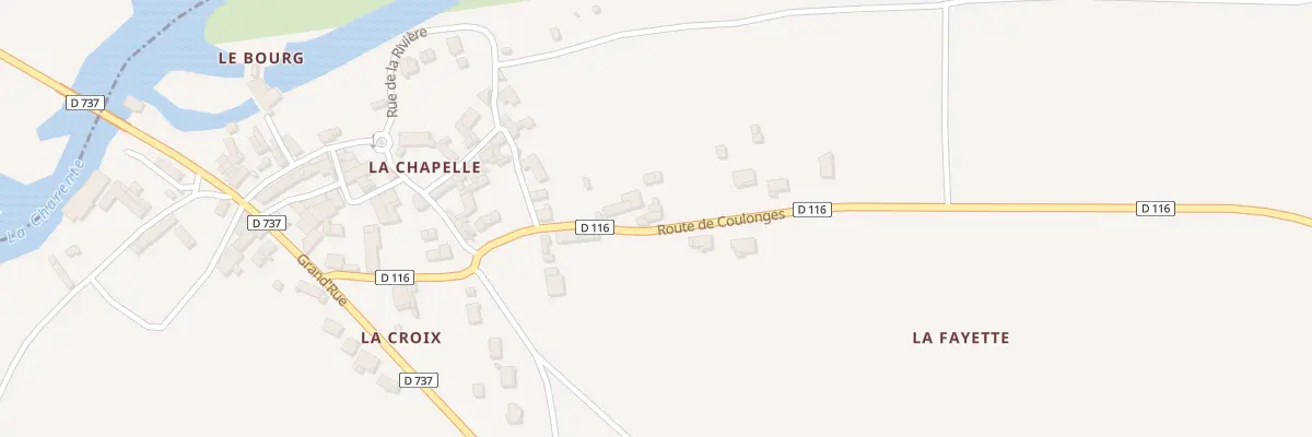 Plan du 5055 Le Bourg à La Chapelle