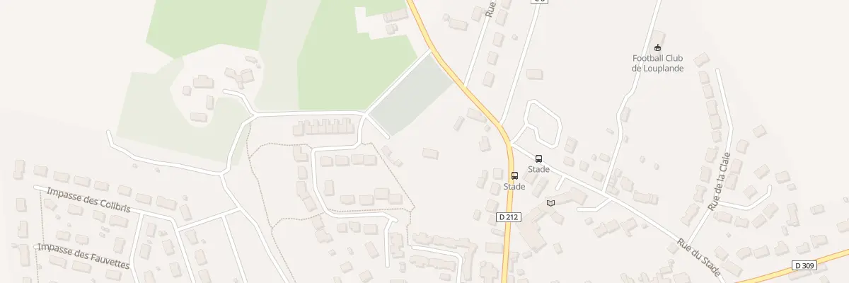 Plan du 15 Rte de Souligne à Louplande