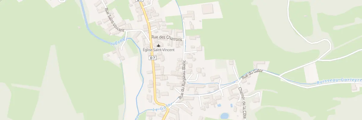 Plan du 15 Rue du Ruisseau Blanc à Orincles