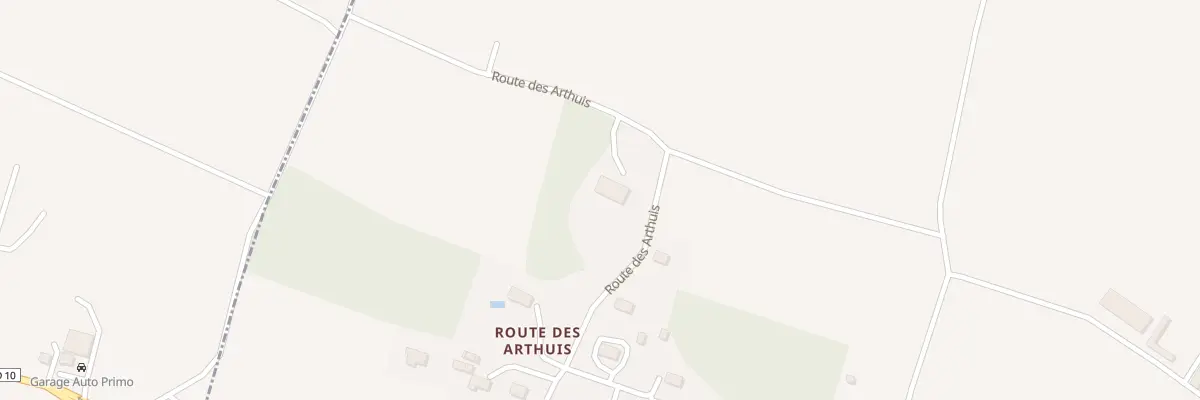 Plan du 9 Rte des Arthuis à Brain-sur-Allonnes