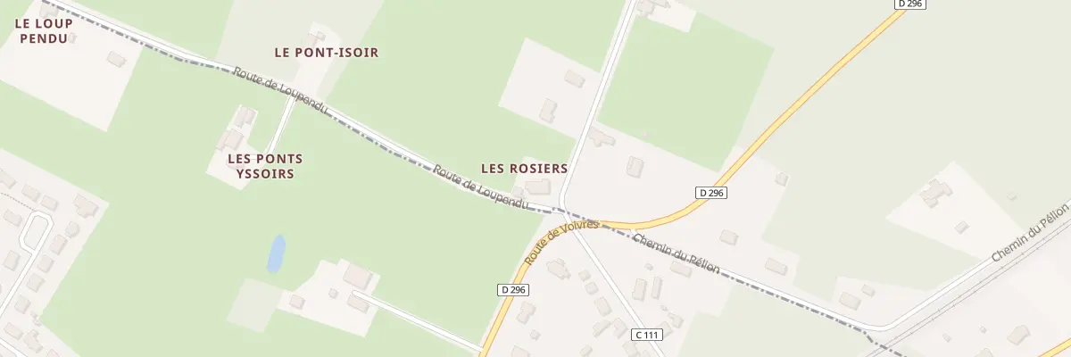 Plan du 975 Rte de Voivres à Roëzé-sur-Sarthe