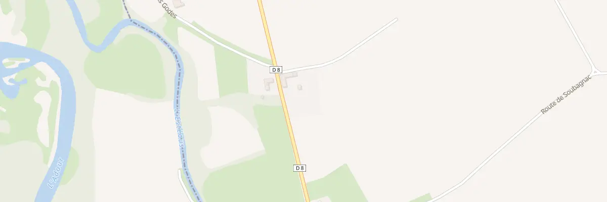 Plan du 51 Rte des Pyrénées à Labatut-Rivière