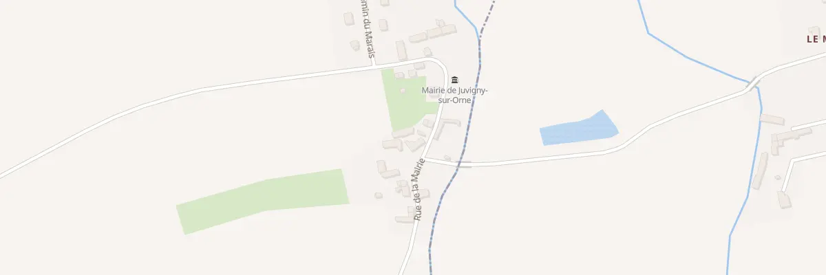 Plan du 11 Rue de la Mairie à Juvigny-sur-Orne