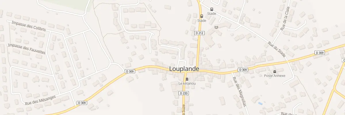 Plan du 5 Rue Saint Leonard à Louplande