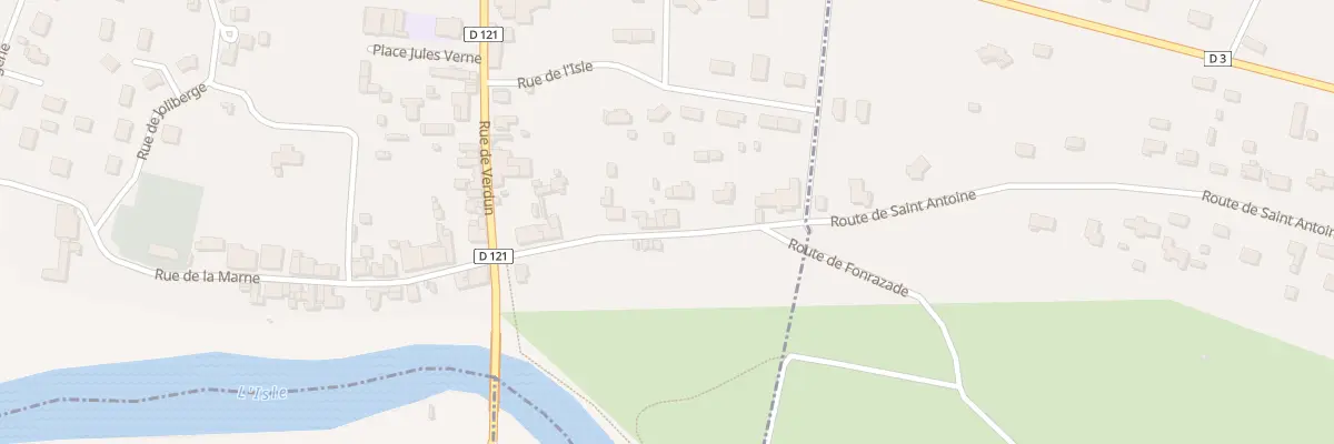 Plan du 120 Le Bourg à Saint-Antoine-sur-l’Isle