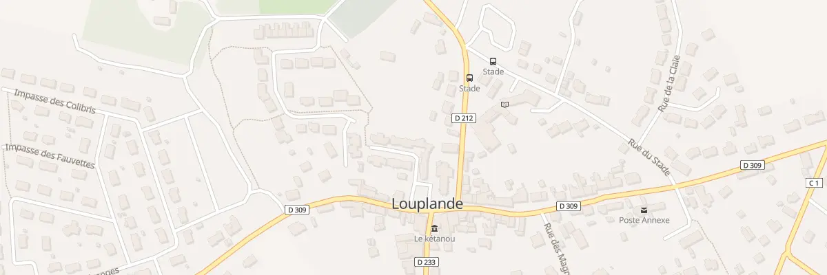 Plan du 12 Rue Saint Leonard à Louplande