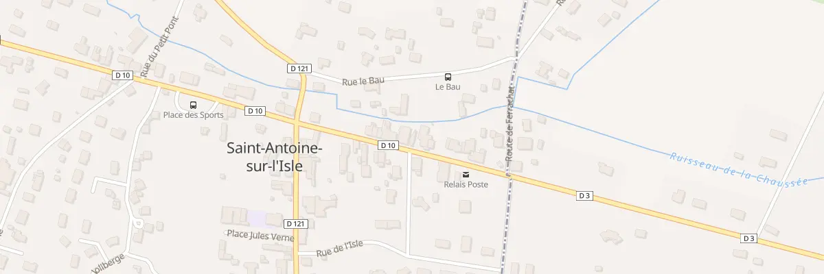 Plan du 67 Le Bourg à Saint-Antoine-sur-l’Isle