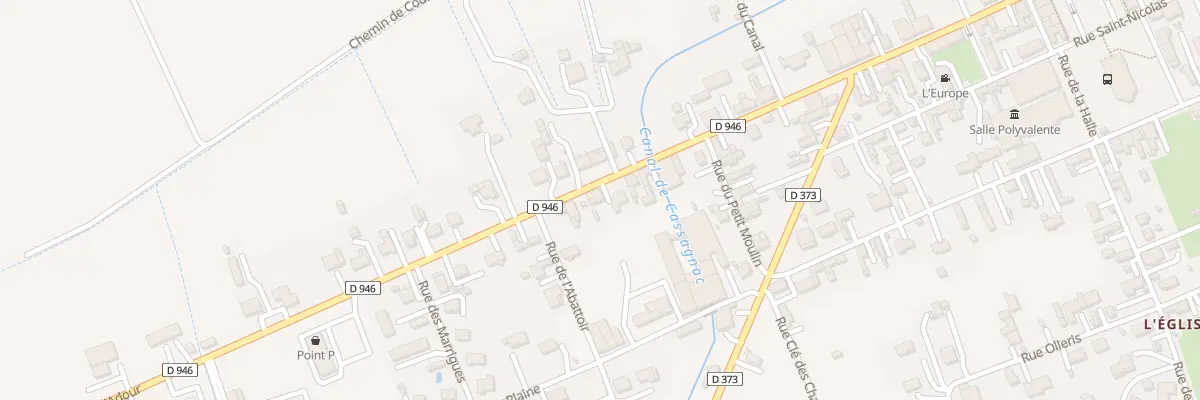 Plan du 67 Rue de l’Adour à Plaisance