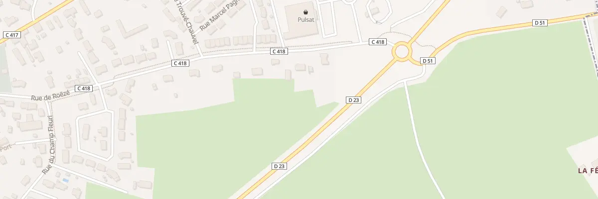 Plan du 29 Rue de Roeze à La Suze-sur-Sarthe