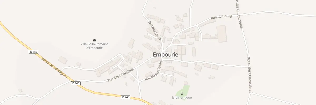 Plan du 3 Rue du Bourg à Paizay-Naudouin-Embourie