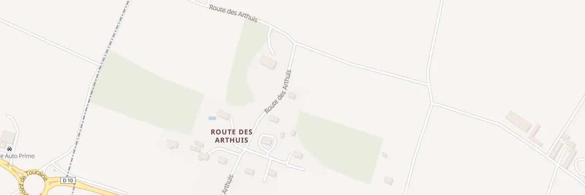 Plan du 12 Rte des Arthuis à Brain-sur-Allonnes
