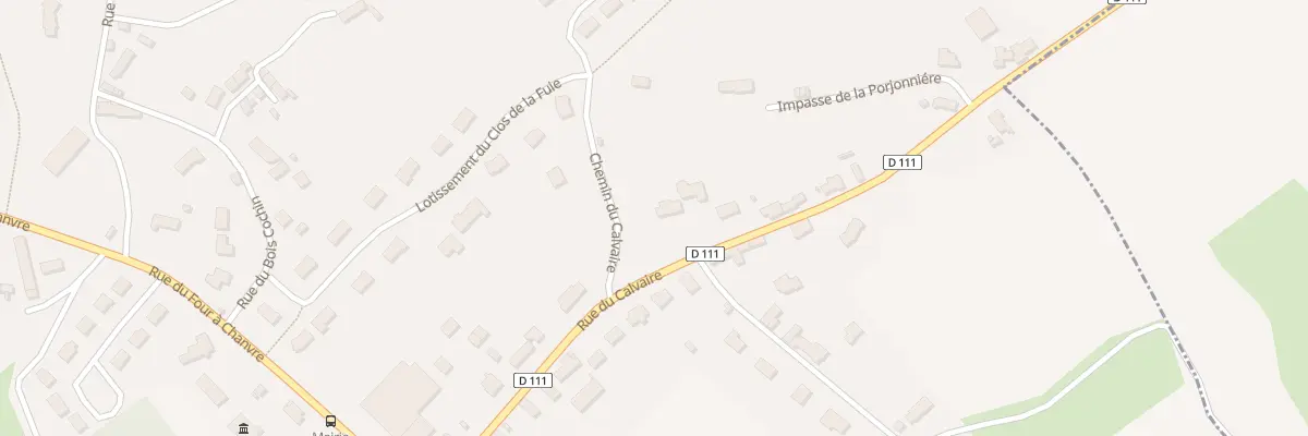 Plan du 15 Rue du Calvaire à Saint-Victeur
