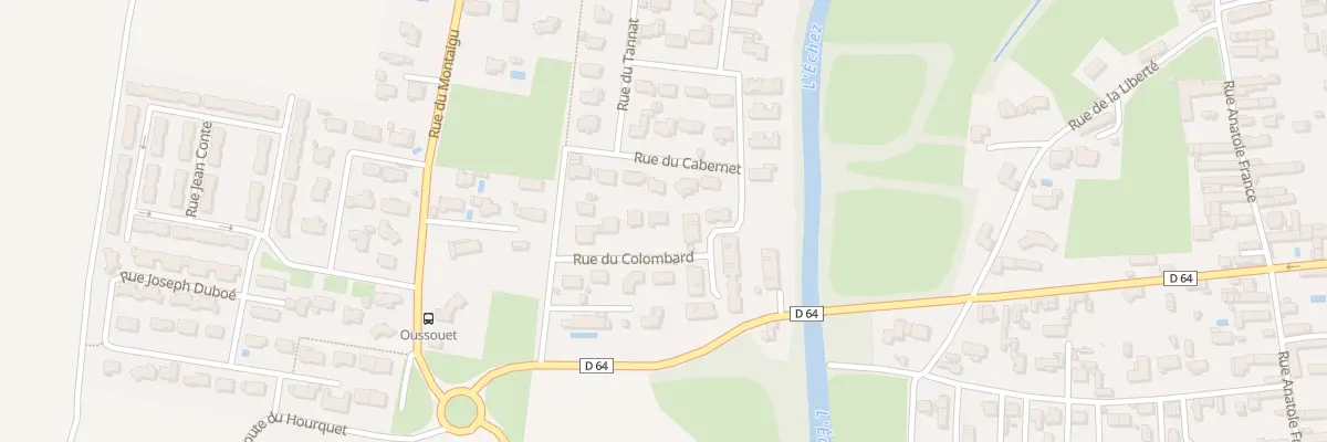 Plan du 5 Rue du Colombard à Bordères-sur-l’Échez