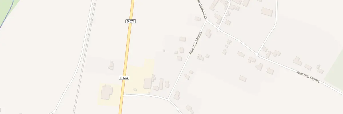 Plan du 28 Rue des Monts à Saint-Avit