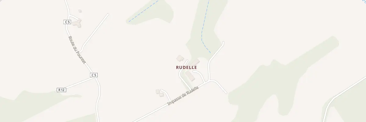 Plan du 5066 A Rudelle à Loubédat