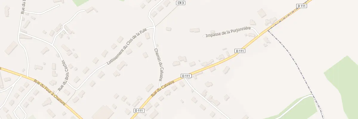 Plan du 17 Rue du Calvaire à Saint-Victeur