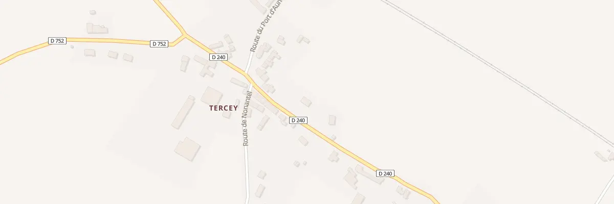 Plan du 11 Rue de Tercey à Boischampré