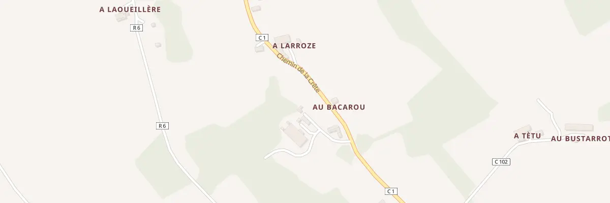 Plan du 5006A A Laventure à Tieste-Uragnoux
