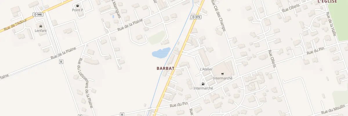 Plan du 16 Rue de Barbat à Plaisance