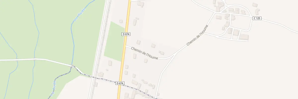 Plan du 3 Che de l’Houme à Chalais