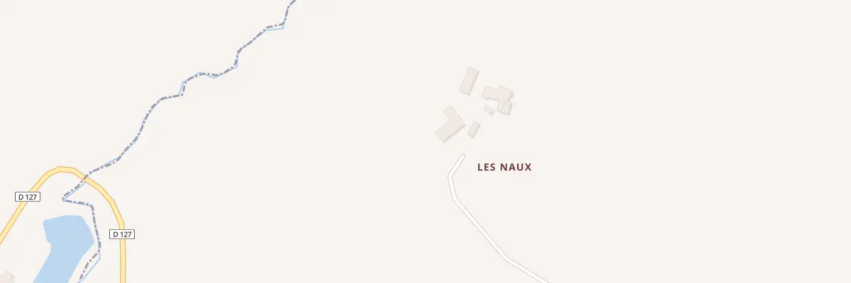 Plan du 1 Les Naux à Saint-Ferme
