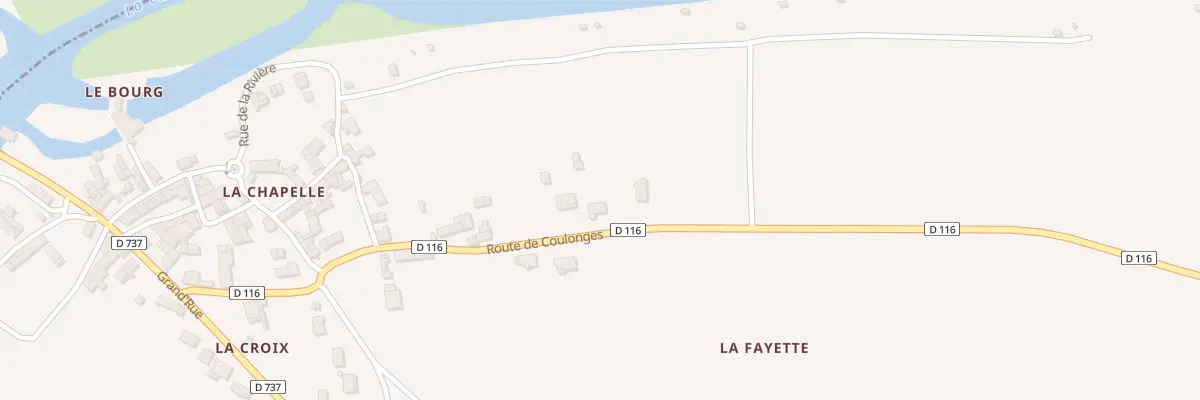 Plan du 27 Rte de Coulonges à La Chapelle