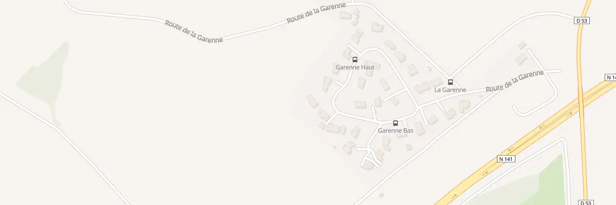 Plan du 13 Lot de la Garenne à Saint-Saturnin