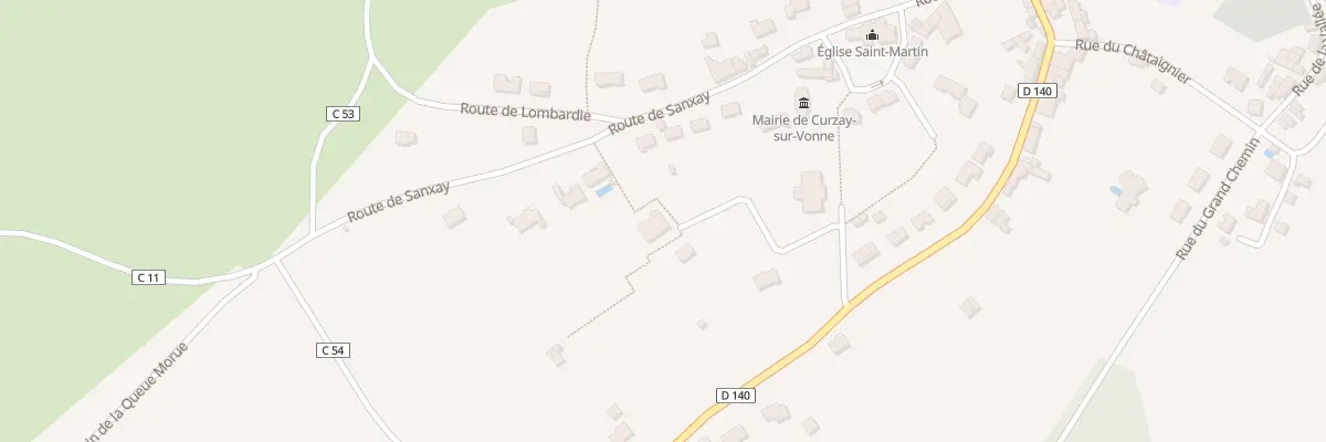 Plan du 2 Les Chétives Vignes à Curzay-sur-Vonne