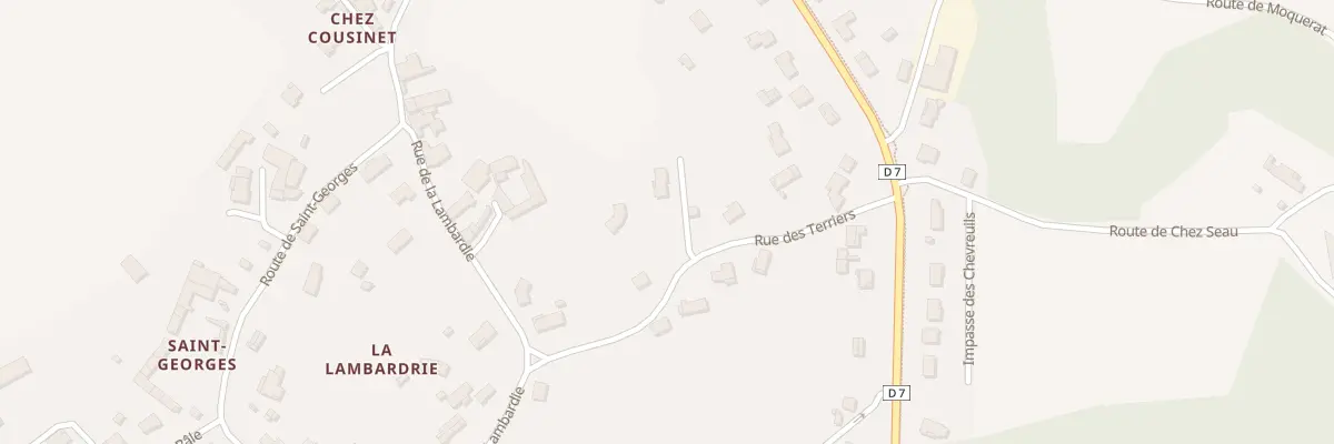 Plan du 5 Rue des Terriers à Claix