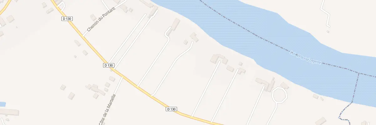 Plan du 543 Rte de Pessac à Flaujagues