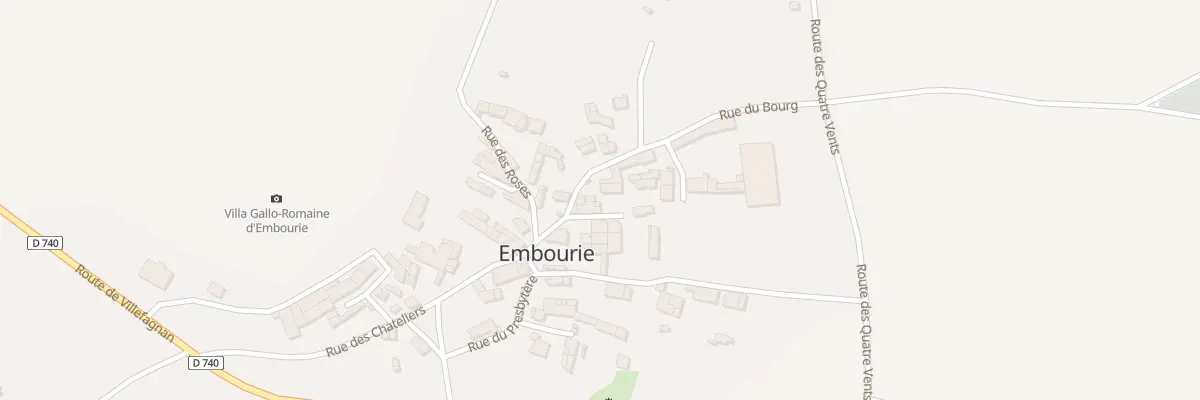 Plan du 1 Imp du Cèdre à Paizay-Naudouin-Embourie