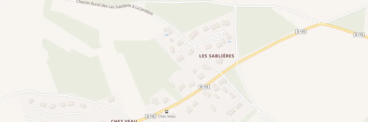 Plan du 5581 Les Sablieres à Asnières-sur-Nouère