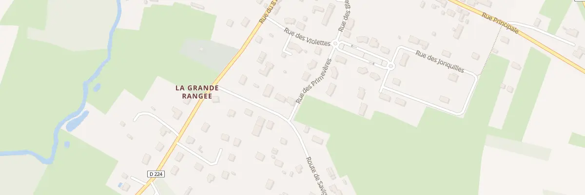 Plan du 7 Rte de Savigne à Thorée-les-Pins