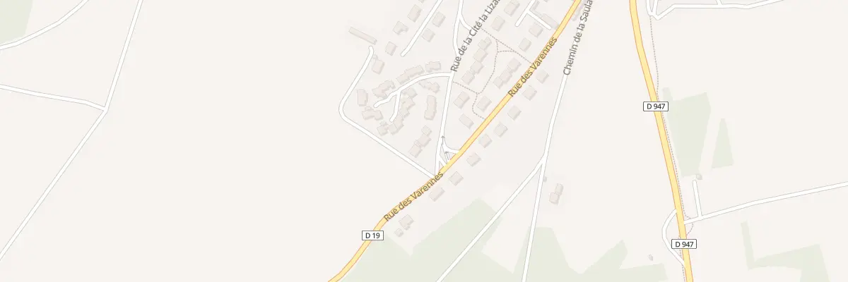 Plan du 2 Rue de la Cite la Lizandiere à Fontevraud-l’Abbaye