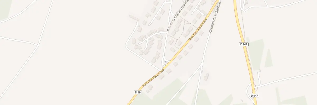 Plan du 3 Rue de la Cite la Lizandiere à Fontevraud-l’Abbaye