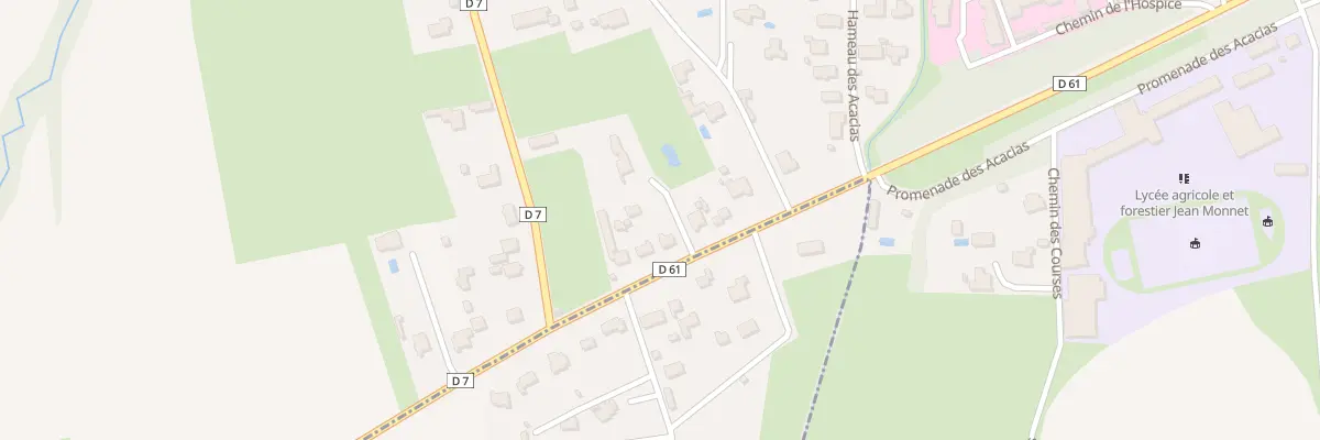Plan du 38 Av des Acacias à Vic-en-Bigorre