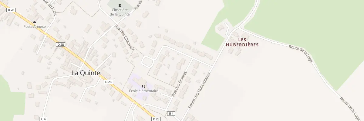 Plan du 7 Rue des érables à La Quinte