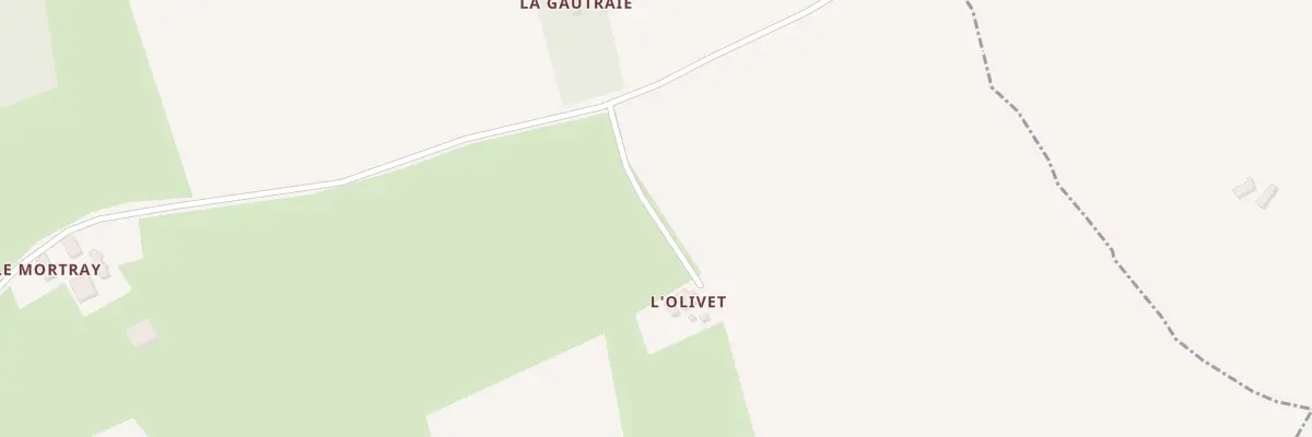 Plan du 5153 Olivet à Souligné-Flacé
