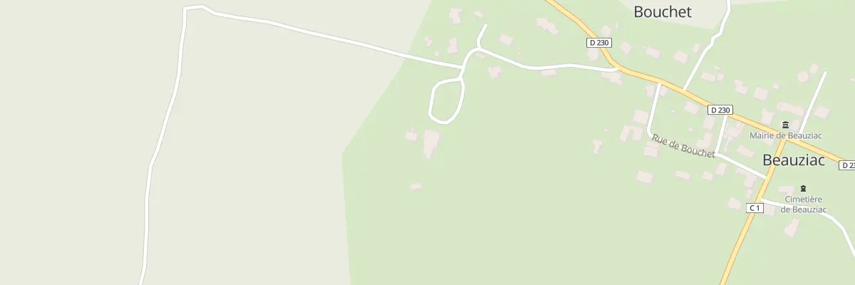 Plan du 139 Mouta à Beauziac