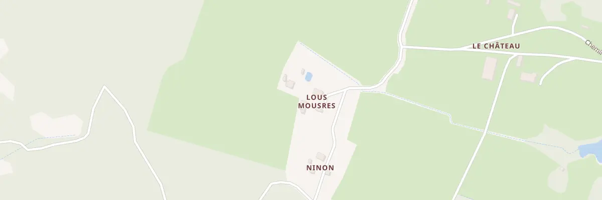 Plan du 17 Garoste à Baudignan