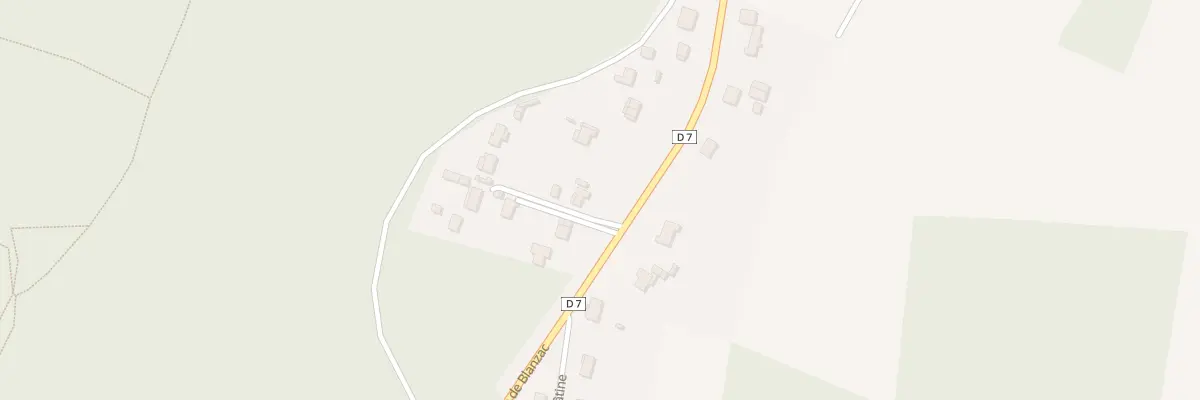 Plan du 24 Rte Route de Blanzac à Claix